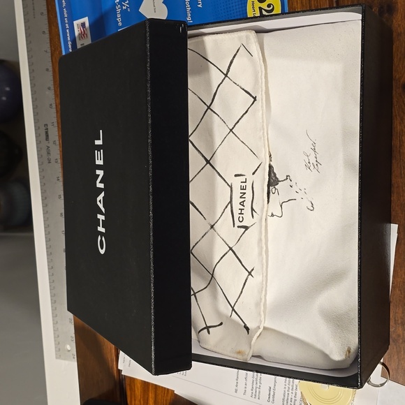 CHANEL choco bar baguette black leather shoulder bag - Picture 17 of 17